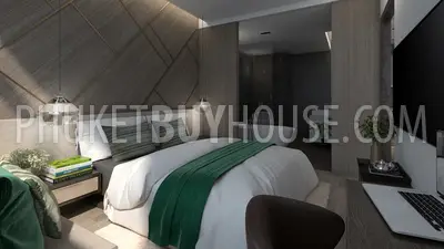 KAR6170: New apartments with 2 bedrooms and sea view in a complex on Karon. Fotoğraf #9