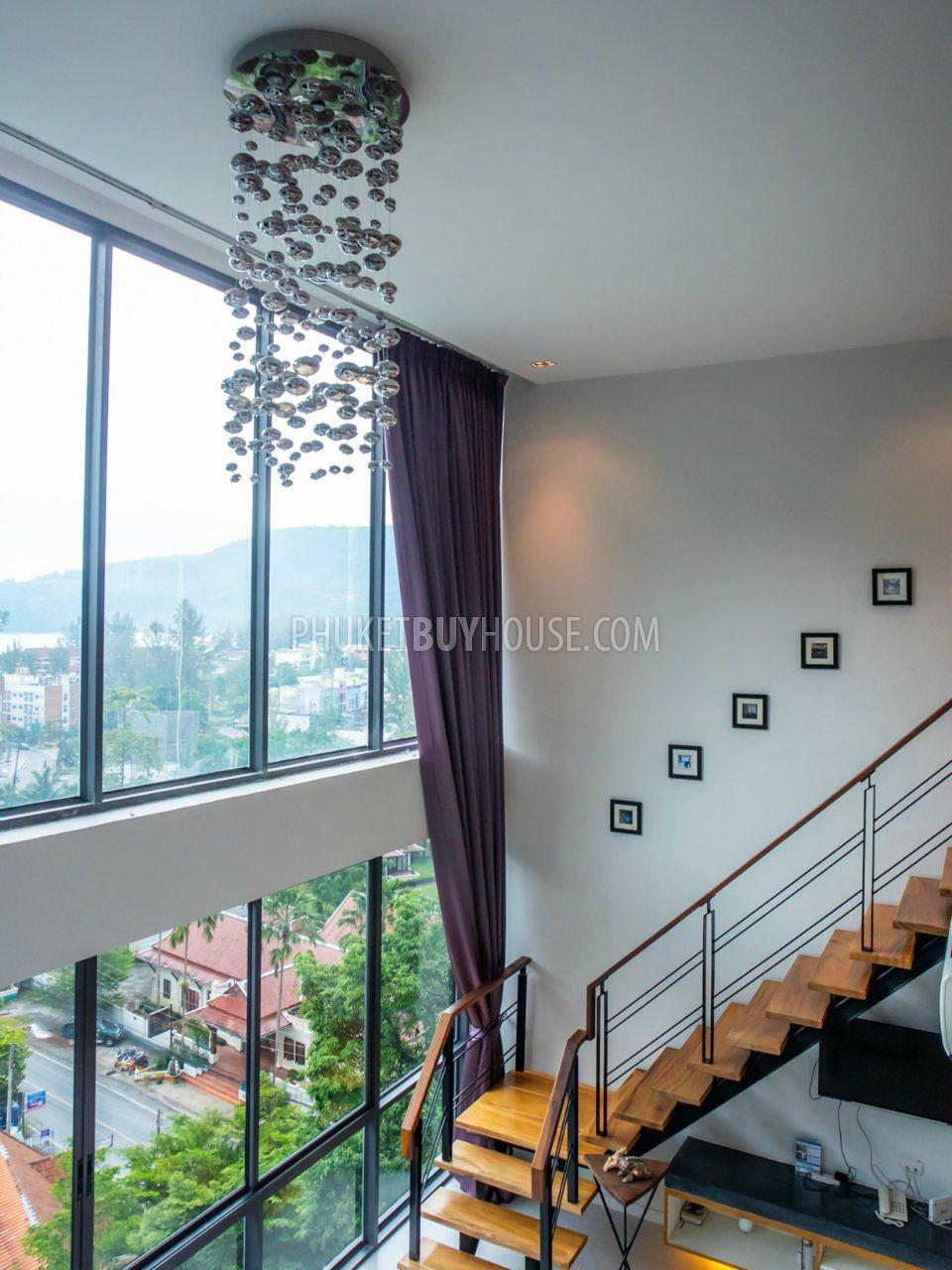 KAM6173: Penthouse with partial sea view in Kamala. Photo #21