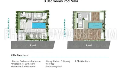 BAN6986: New Complex of Villas in Bang Tao area. Fotoğraf #4