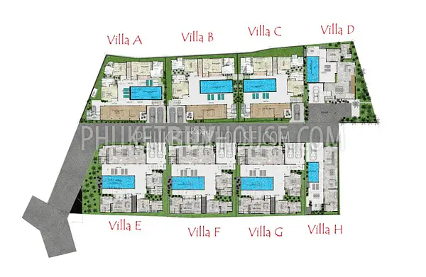 BAN6986: New Complex of Villas in Bang Tao area. Photo #5