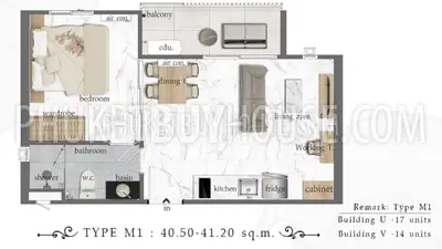 RAW6177: Apartments for Sale in the project from a famous developer in Rawai Area. Photo #37