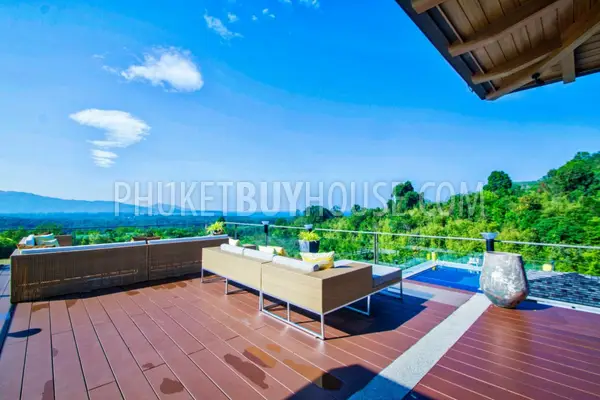 LAY6181: Villa with amazing views of the green valley and the endless sea in the area of ​​Layan Beach. Photo #2