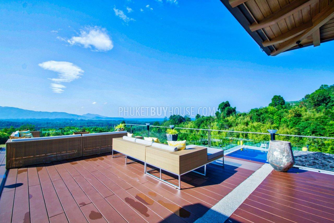 LAY6181: Villa with amazing views of the green valley and the endless sea in the area of ​​Layan Beach. Photo #2