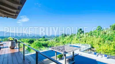 LAY6181: Villa with amazing views of the green valley and the endless sea in the area of ​​Layan Beach. Photo #4