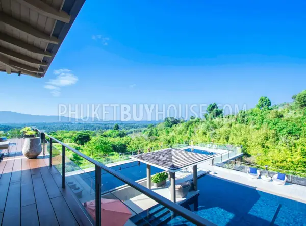 LAY6181: Villa with amazing views of the green valley and the endless sea in the area of ​​Layan Beach. Photo #4