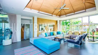 LAY6181: Villa with amazing views of the green valley and the endless sea in the area of ​​Layan Beach. Photo #5