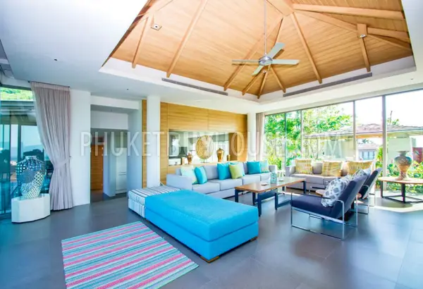 LAY6181: Villa with amazing views of the green valley and the endless sea in the area of ​​Layan Beach. Photo #5