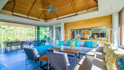 LAY6181: Villa with amazing views of the green valley and the endless sea in the area of ​​Layan Beach. Photo #6