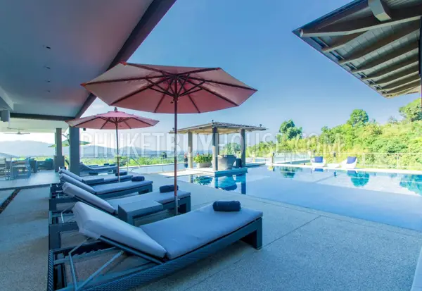 LAY6181: Villa with amazing views of the green valley and the endless sea in the area of ​​Layan Beach. Photo #10