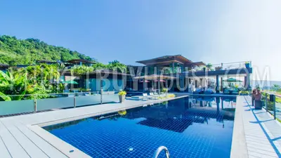 LAY6181: Villa with amazing views of the green valley and the endless sea in the area of ​​Layan Beach. Photo #12