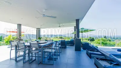 LAY6181: Villa with amazing views of the green valley and the endless sea in the area of ​​Layan Beach. Photo #15