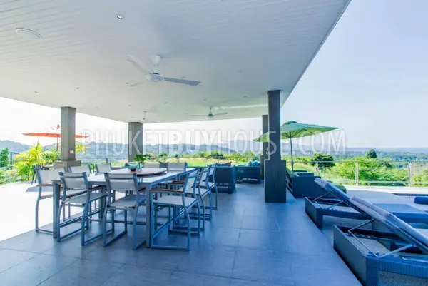 LAY6181: Villa with amazing views of the green valley and the endless sea in the area of ​​Layan Beach. Photo #15