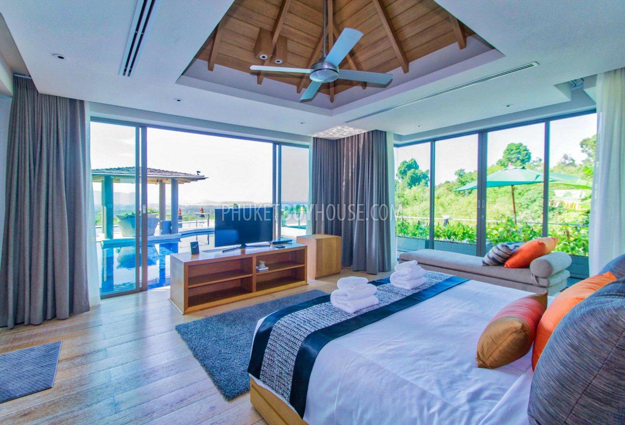 LAY6181: Villa with amazing views of the green valley and the endless sea in the area of ​​Layan Beach. Photo #18