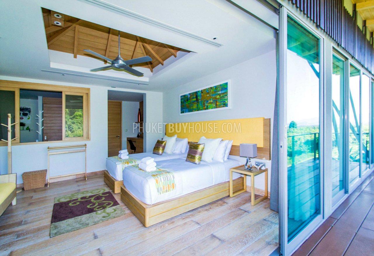 LAY6181: Villa with amazing views of the green valley and the endless sea in the area of ​​Layan Beach. Photo #23