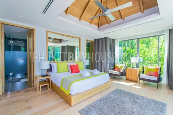 LAY6181: Villa with amazing views of the green valley and the endless sea in the area of ​​Layan Beach. Photo #32