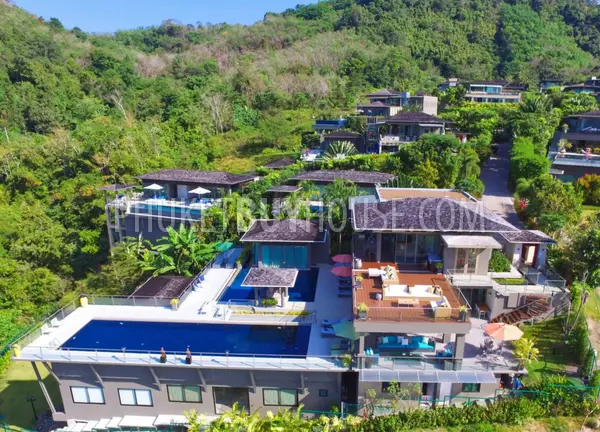LAY6181: Villa with amazing views of the green valley and the endless sea in the area of ​​Layan Beach. Photo #35