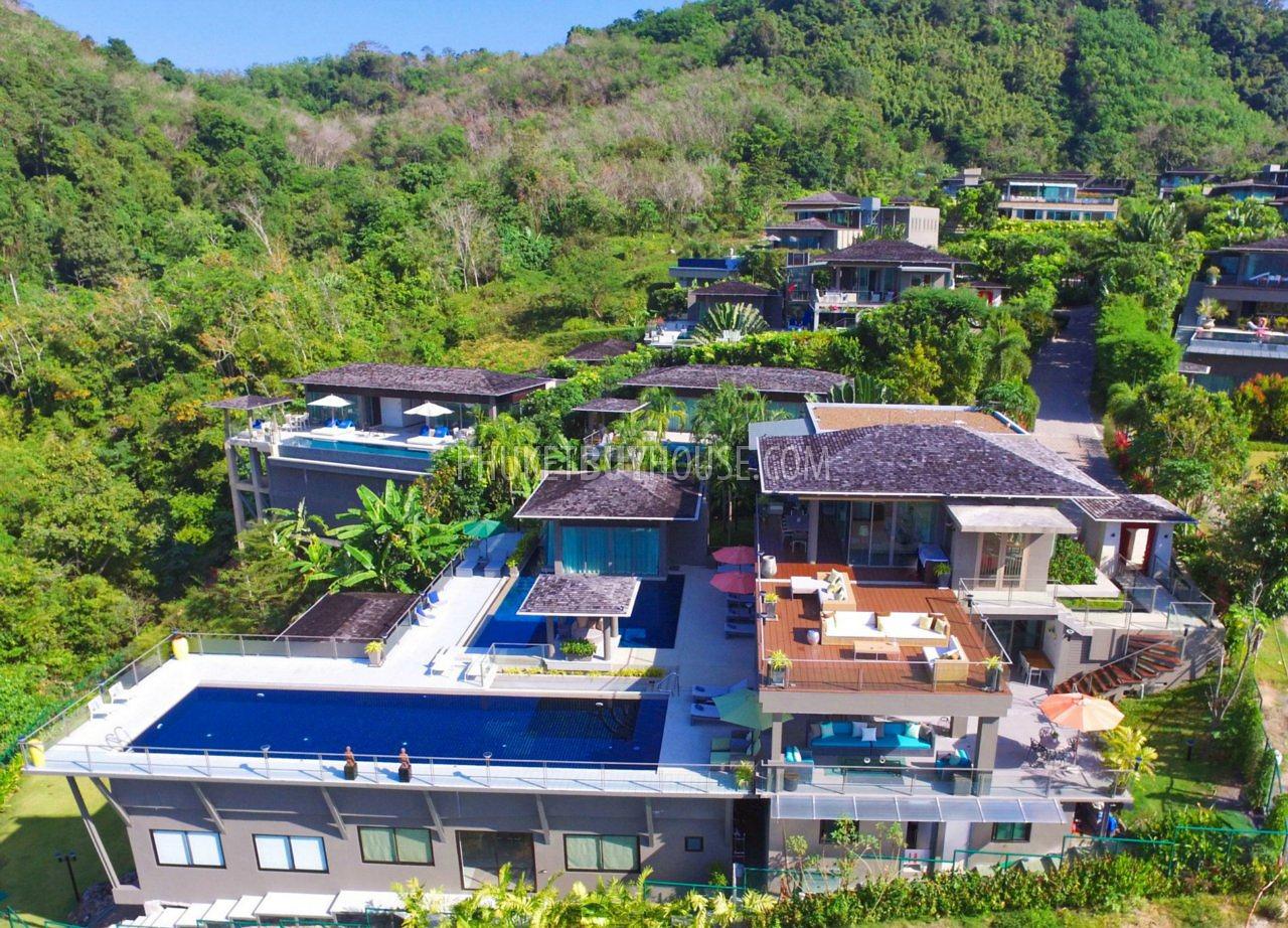 LAY6181: Villa with amazing views of the green valley and the endless sea in the area of ​​Layan Beach. Photo #35