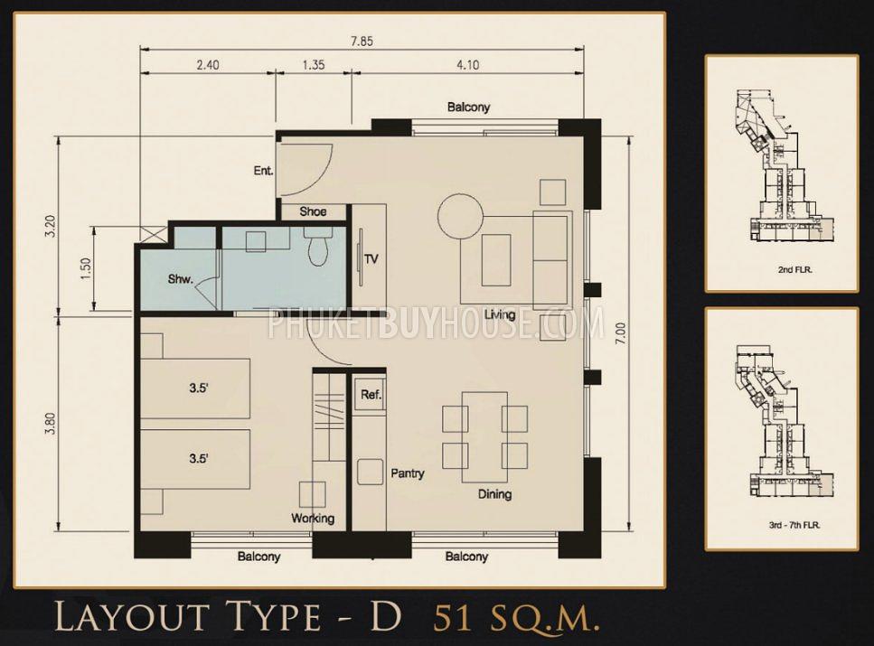 SUR6188: Новые Апартаменты с 1 Спальней по Доступной Цене в Новом Проекте на Сурине. Фото #3