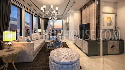 SUR6188: New Apartments With 1 bedroom at an Affordable Price in a New Project in Surin. Photo #8