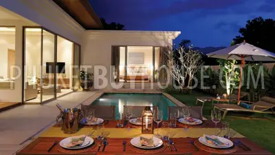 BAN6190: Tropical Three-bedroom Villa in a New Project in Bang Tao. Fotoğraf #9