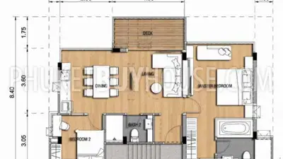 NAY6212: Studio in a Cozy Project in Nai Yang beach. Photo #14
