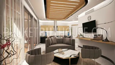 BAN6218: Luxury 1 Bedroom Apartments in a New Cozy Project in Bang Tao. Fotoğraf #2