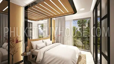 BAN6218: Luxury 1 Bedroom Apartments in a New Cozy Project in Bang Tao. Fotoğraf #3