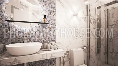 BAN6218: Luxury 1 Bedroom Apartments in a New Cozy Project in Bang Tao. Fotoğraf #5