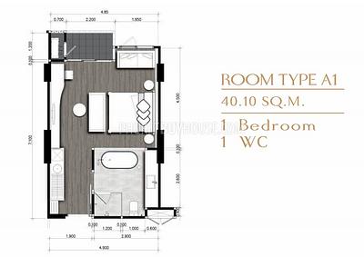 KAM6221: Апартаменты-студия по Доступной Цене в новом Комплексе на Камале. Фото #25