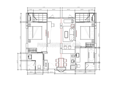 KAM6223: Two-Bedroom Apartment in a Newly Built Complex in Kamala. Photo #33