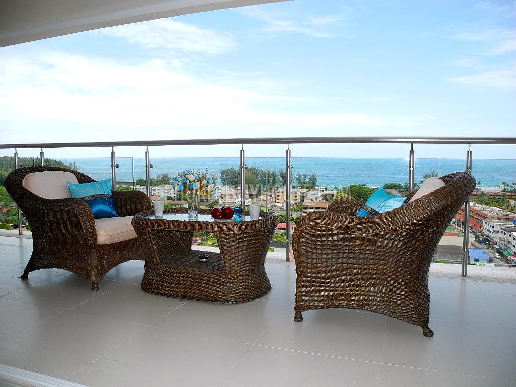 KAR6208: Spacious 2-bedroom Apartment with Stunning Sea Views near Karon Beach. Photo #1