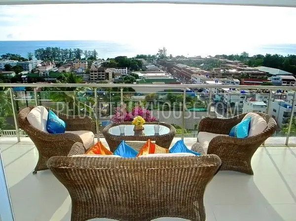 KAR6208: Spacious 2-bedroom Apartment with Stunning Sea Views near Karon Beach. Photo #14