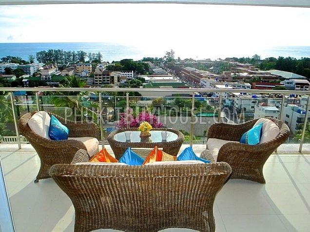 KAR6208: Spacious 2-bedroom Apartment with Stunning Sea Views near Karon Beach. Photo #14