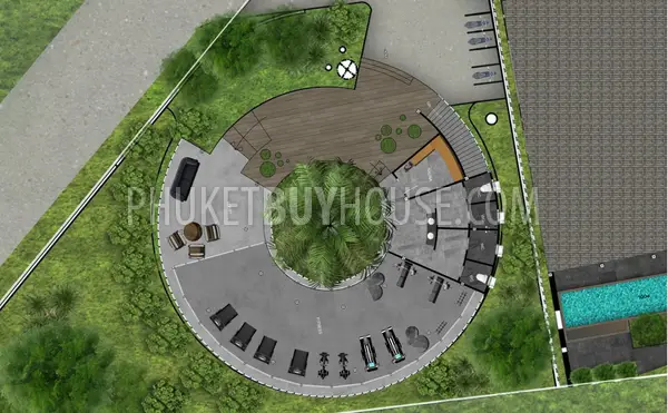 CHE6243: The Project of Cozy Villas in Loft Style Design in the Heart of the Island - Cherng Talay. Fotoğraf #1