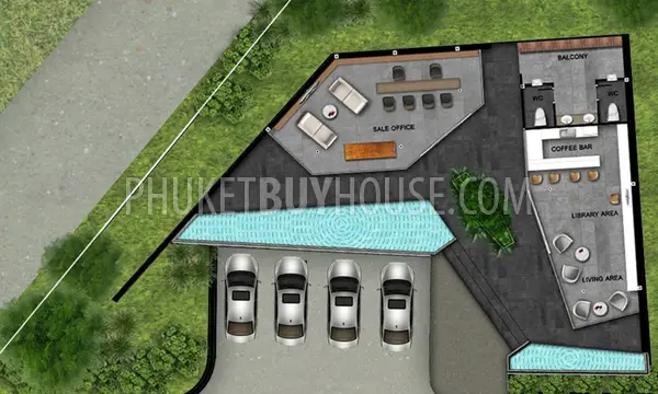 CHE6243: The Project of Cozy Villas in Loft Style Design in the Heart of the Island - Cherng Talay. Fotoğraf #3