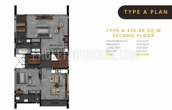 CHE6243: The Project of Cozy Villas in Loft Style Design in the Heart of the Island - Cherng Talay. Fotoğraf #54