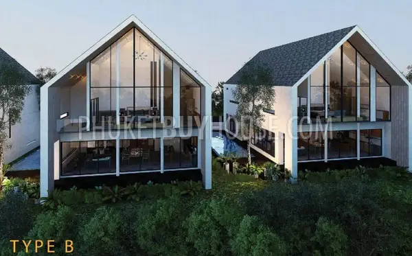 CHE6243: The Project of Cozy Villas in Loft Style Design in the Heart of the Island - Cherng Talay. Fotoğraf #59