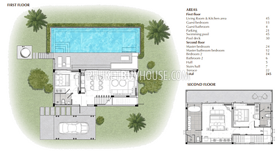 KAM6245: Chic Three-Bedroom Villa in a New Project in Kamala. Photo #9