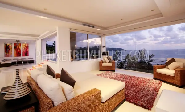 KAT6255: Luxury Penthouse on the 1-st Line with a Fantastic Sea View of Kata Bay. Photo #7