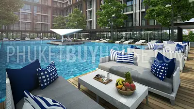PAT6257: Investment One Bedroom Apartment from The Biggest Developer in Patong. Fotoğraf #1