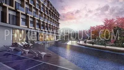 LAY6264: 1 Bedroom Apartment in a New Hotel Project 400 m. from Layan Beach. Photo #2