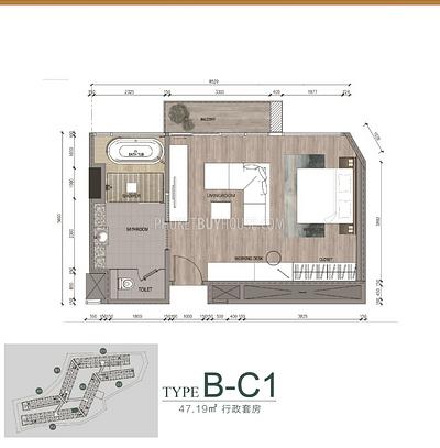 LAY6264: Апартаменты c одной спальней в Новом Отельном Проекте в 400 метрах от Пляжа Лаян. Фото #21