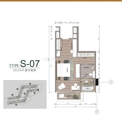 LAY6264: 1 Bedroom Apartment in a New Hotel Project 400 m. from Layan Beach. Photo #27