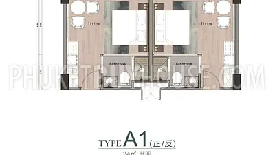 LAY6265: Уютная студия в отельном комплексе, в пешей доступности от пляжа Лаян. Фото #12