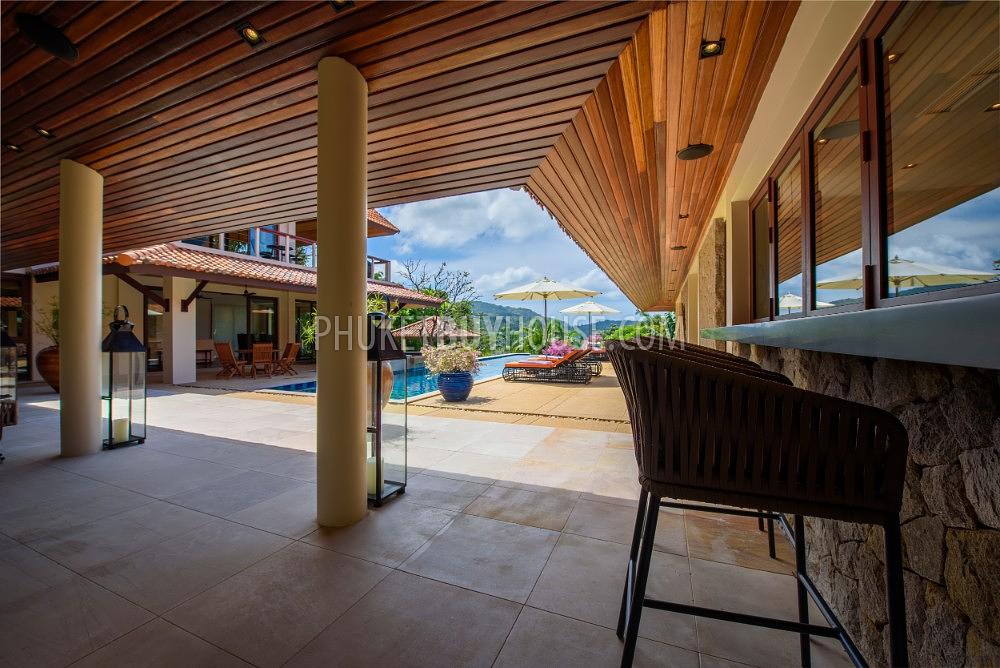KAT6233: Luxury Villa with 5 Bedrooms and a Huge inner Space near the Mysterious Kata Noi Beach. Photo #35