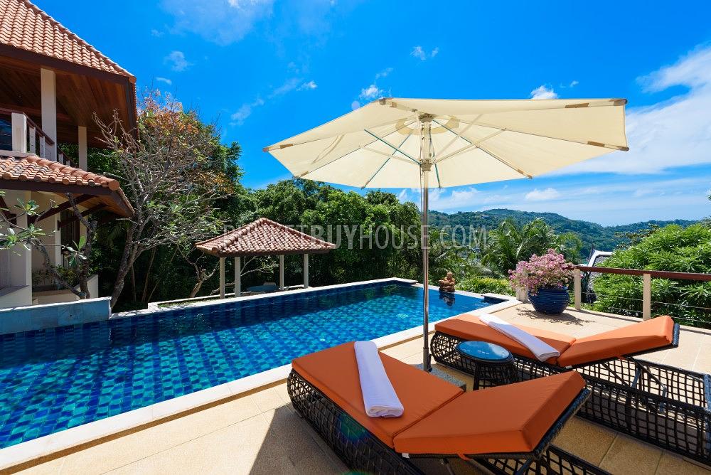 KAT6233: Luxury Villa with 5 Bedrooms and a Huge inner Space near the Mysterious Kata Noi Beach. Photo #51