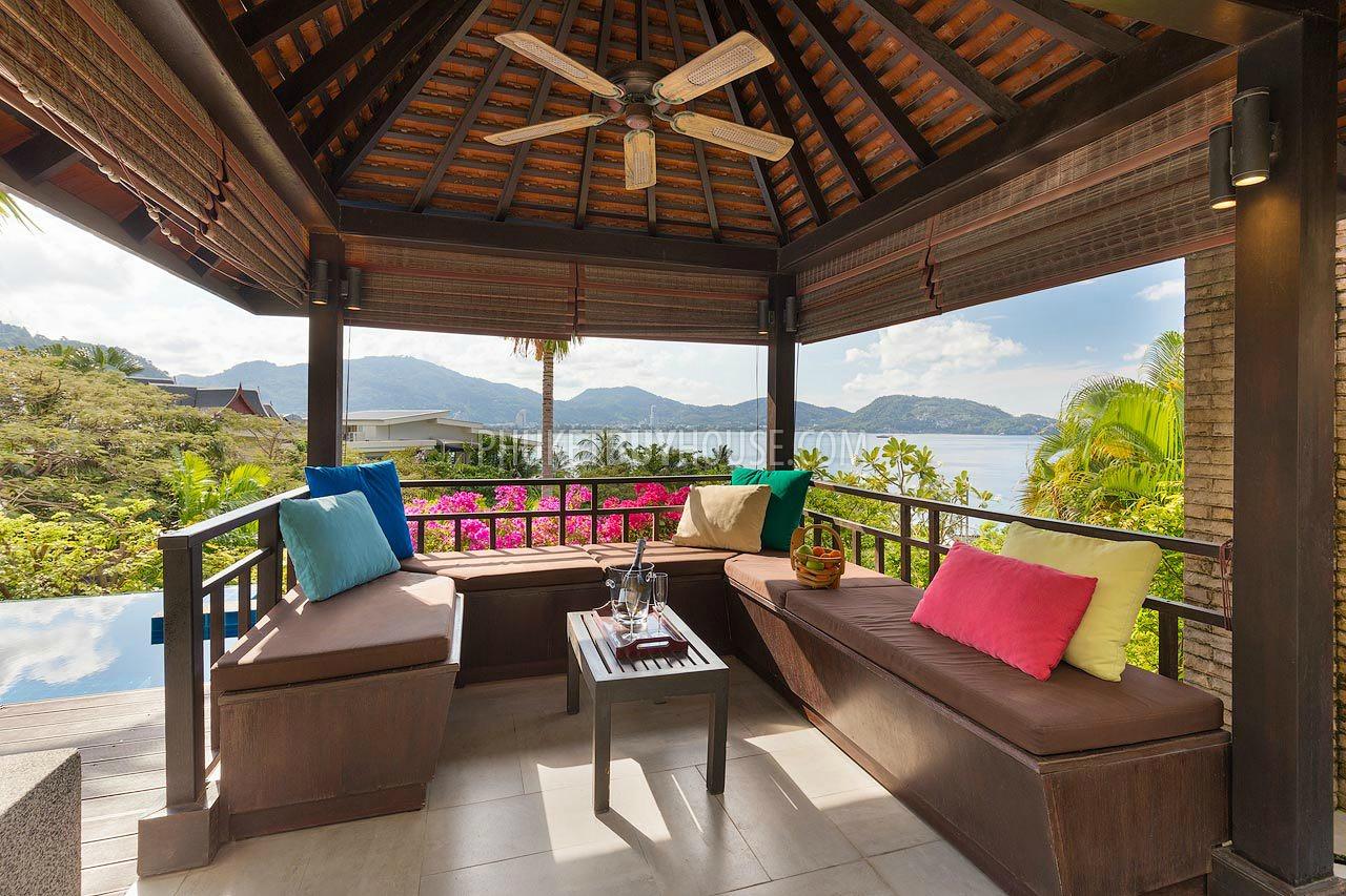 PAT6236: Luxury Villa with Stunning Sea View in Walking distance to Kalim Beach. Photo #3