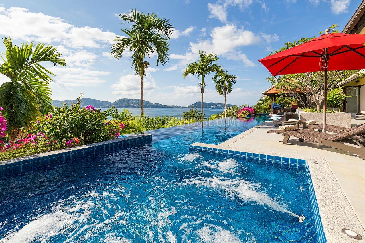 PAT6236: Luxury Villa with Stunning Sea View in Walking distance to Kalim Beach. Photo #26