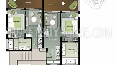 KAM6241: Односпаленные Апартаменты в Роскошном Комплексе на Озере в Пешей Доступности до Пляжа Камала. Фото #7