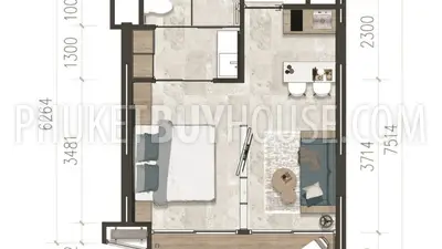 CHA6300: Apartments in New Project in Chalong. Photo #11